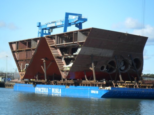 Bottom hull modules